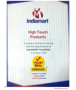 India Mart Trustsale Certificate